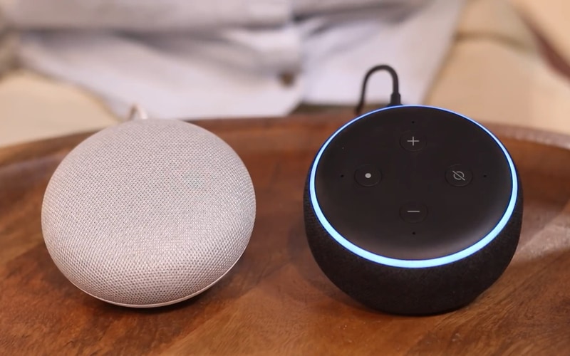 echo dot 3 vs home mini